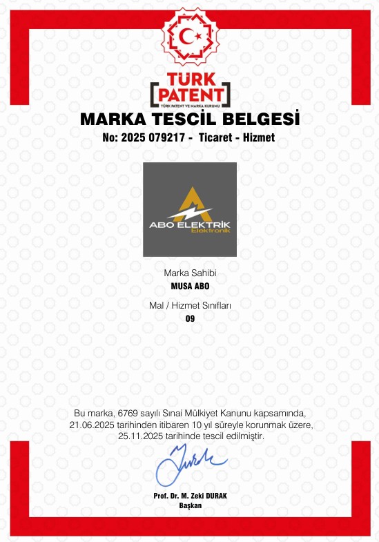 Marka Tescil Belgesi